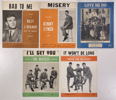 Lot 91 - THE BEATLES - COLLECTION OF SHEET MUSIC.