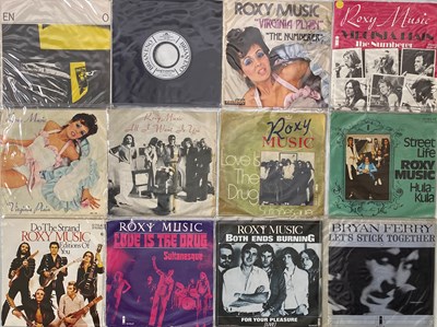 Lot 763 - ROXY MUSIC & RELATED - 7" COLLECTION