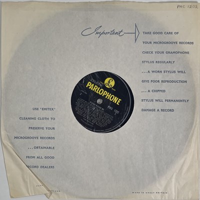 Lot 142 - THE BEATLES - A FULLY SIGNED COPY OF PLEASE PLEASE ME.