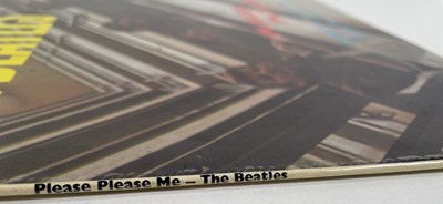 Lot 142 - THE BEATLES - A FULLY SIGNED COPY OF PLEASE PLEASE ME.