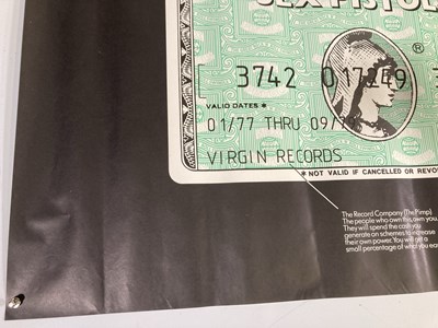 Lot 577 - THE SEX PISTOLS YOUNG FLESH REQUIRED POSTER.