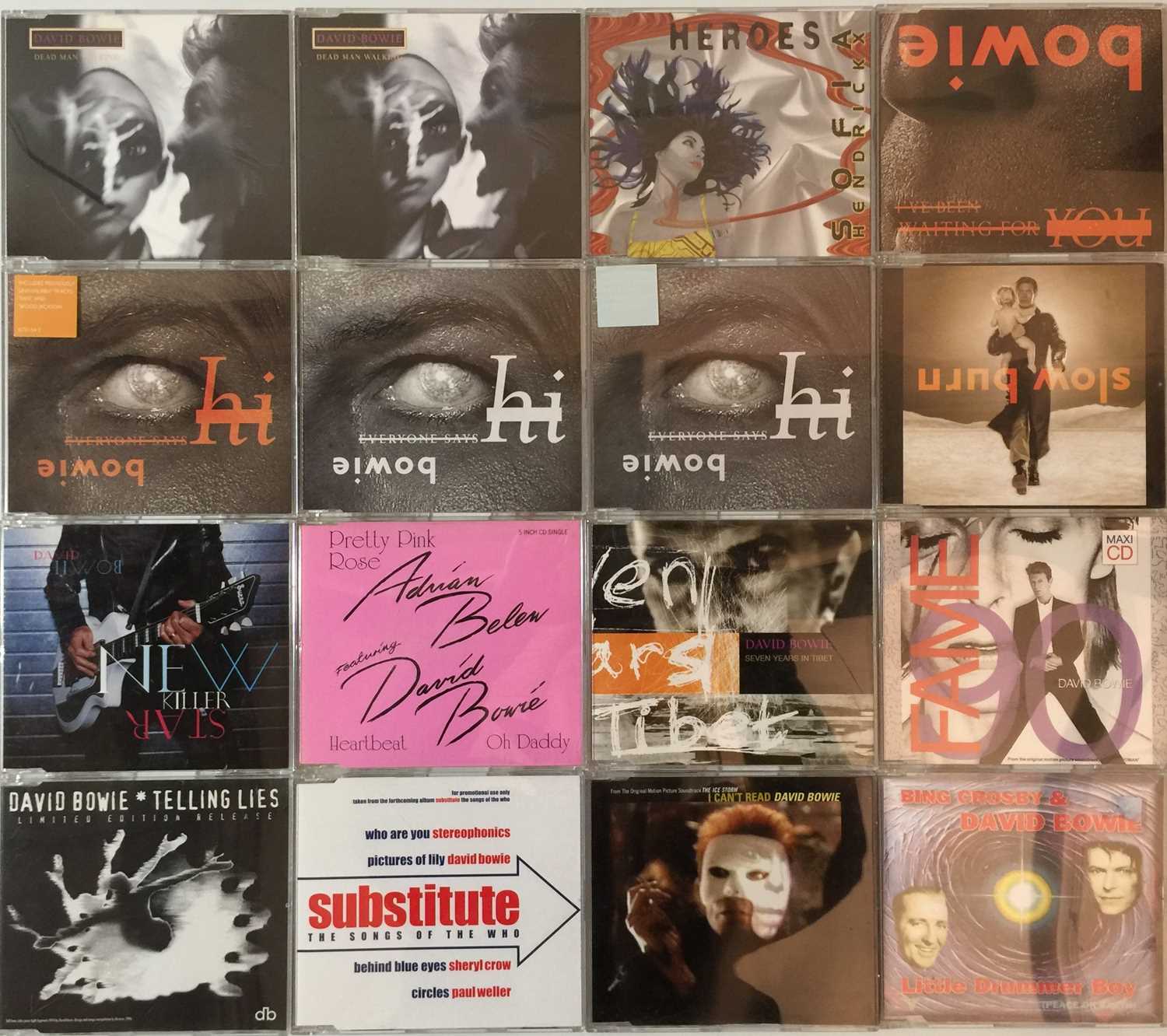 Lot 23 - David Bowie And Related - CD Singles (Including Promos)