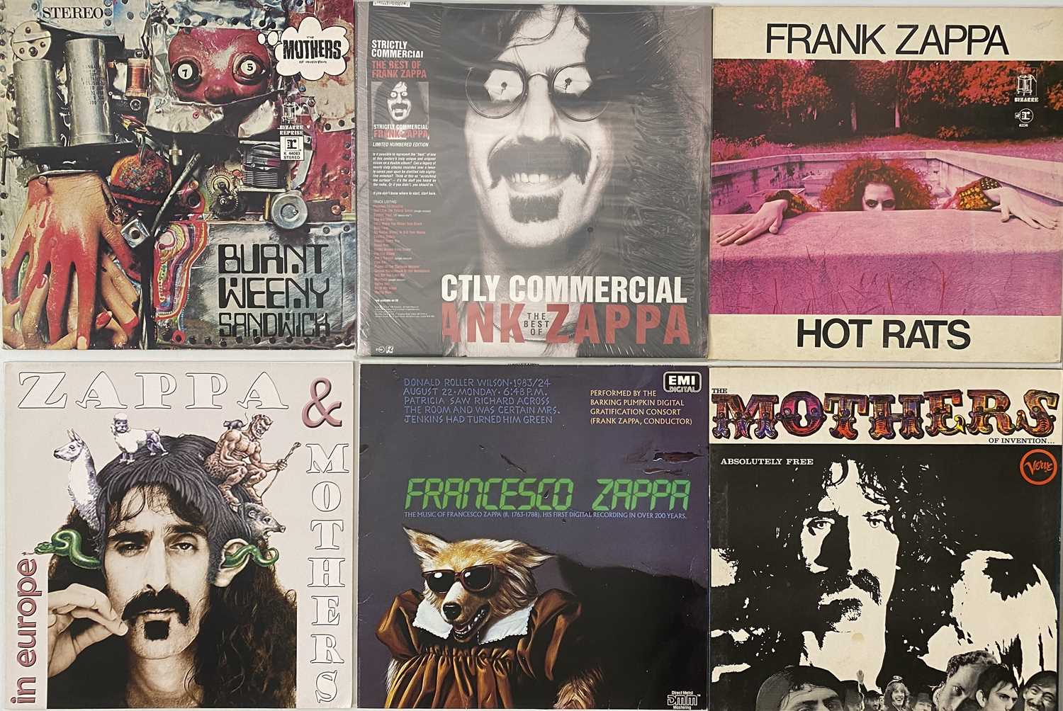 Lot 805 - FRANK ZAPPA/ THE MOTHERS - LP COLLECTION