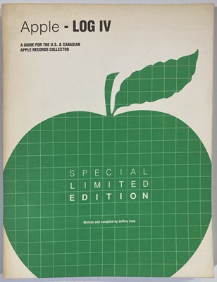 Lot 94 - THE BEATLES INTEREST - APPLE RECORDS EPHEMERA INC UNUSED LABEL / APPLE LOG / LETTER ON STATIONERY.