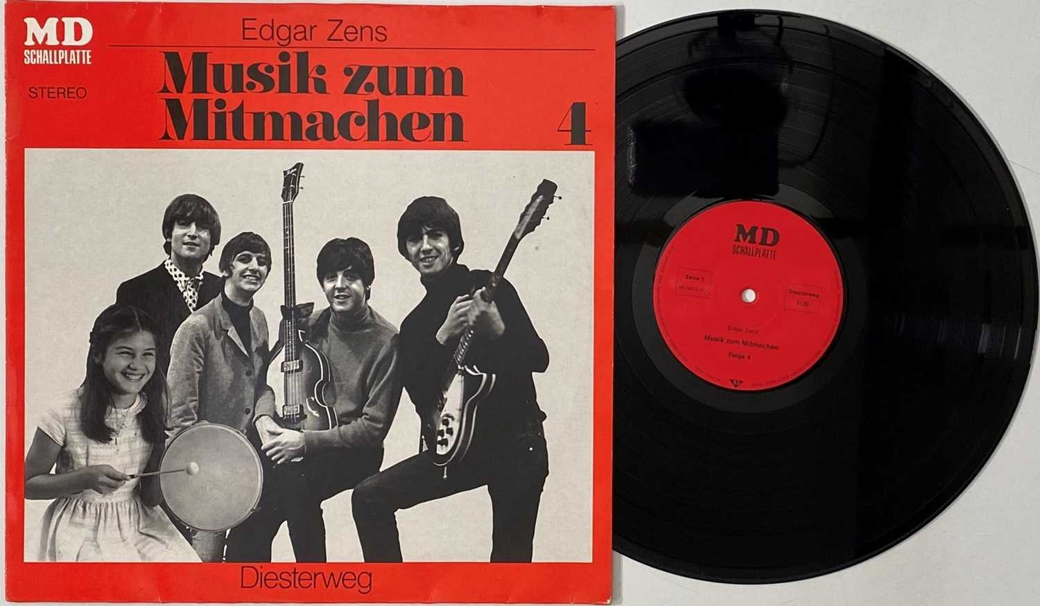 Lot 57 - VARIOUS (WITH THE BEATLES) - MUSIK ZUM MITMACHEN FOLGE 4 (MD SCHALLPLATTE 8130)