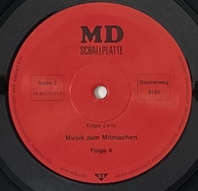 Lot 57 - VARIOUS (WITH THE BEATLES) - MUSIK ZUM MITMACHEN FOLGE 4 (MD SCHALLPLATTE 8130)