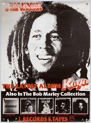 Lot 513 - BOB MARLEY - AUSTRALIAN ISSUE 'KAYA' POSTER.