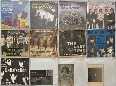 Lot 864 - THE ROLLING STONES - OVERSEAS PRESSINGS - 7" COLLECTION