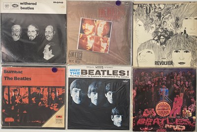 Lot 845 - THE BEATLES - OVERSEAS/ PRIVATE RELEASED LP PACK