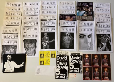 Lot 274 - DAVID BOWIE - THE VOYEUR FANZINE