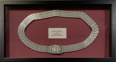 Lot 419 - MARC BOLAN / T. REX - A BELT OWNED AND WORN BY MARC BOLAN.