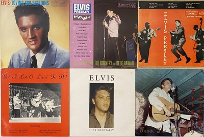 Lot 932 - ELVIS PRESLEY - LP COLLECTION (PRIVATE PLUS BRAZILIAN RARITY)