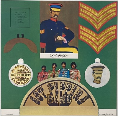 Lot 61 - THE BEATLES - SGT. PEPPER'S LONELY HEARTS CLUB BAND LP (ORIGINAL UK 'WIDE SPINE' MONO COPY - PMC 7027).