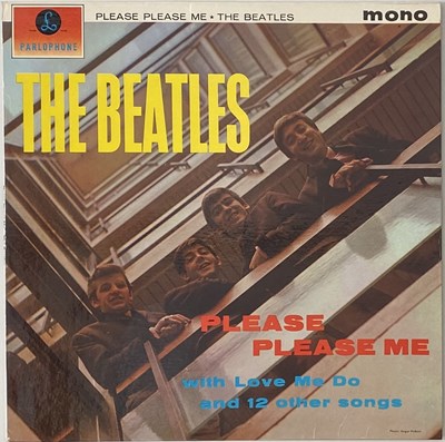 Lot 62 - THE BEATLES - PLEASE PLEASE ME LP (5TH UK MONO - PMC 1202 - SUPERB COPY)