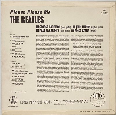 Lot 62 - THE BEATLES - PLEASE PLEASE ME LP (5TH UK MONO - PMC 1202 - SUPERB COPY)