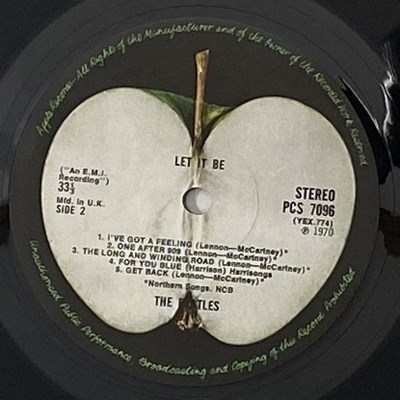 Lot 64 - THE BEATLES - LET IT BE - ORIGINAL UK LP SET 'PXS 1' (COMPLETE WITH POSTER)