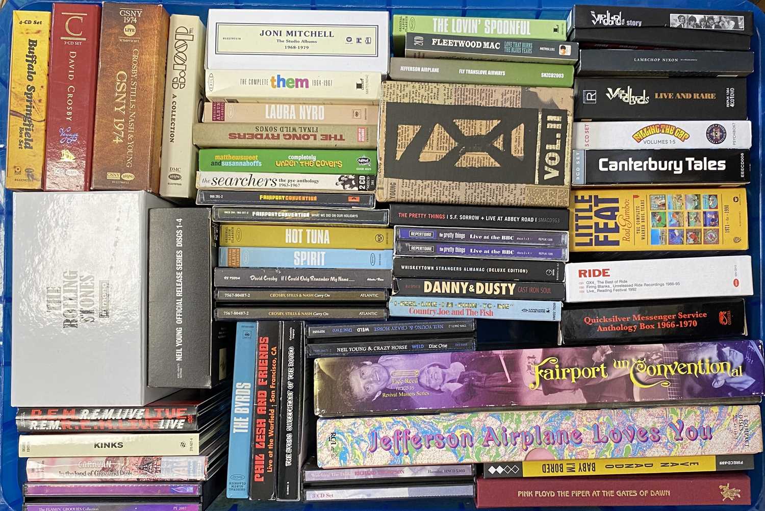 Lot 921 - ROCK - CD BOX SET / DVD COLLECTION