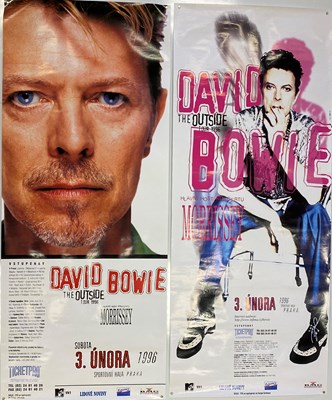 Lot 289 - DAVID BOWIE POSTERS INC OUTSIDE CONCERT
