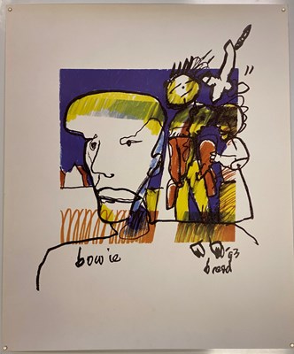 Lot 289 - DAVID BOWIE POSTERS INC OUTSIDE CONCERT