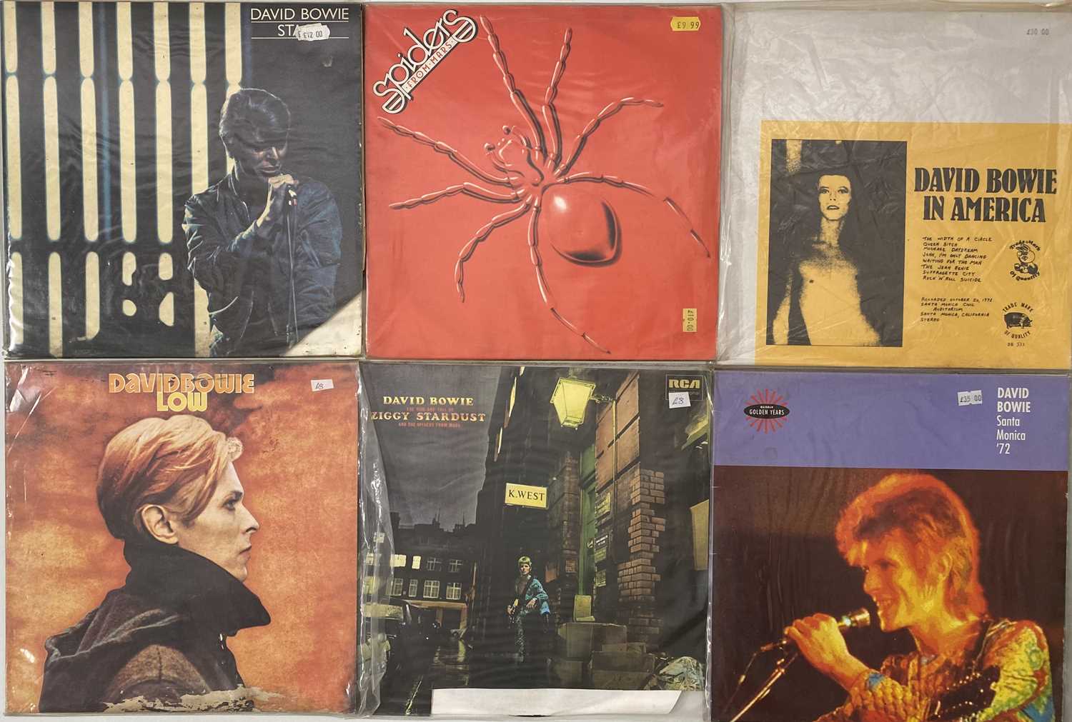 Lot 952 - DAVID BOWIE/ LOU REED/ JOHN CALE - LP/ 12" COLLECTION