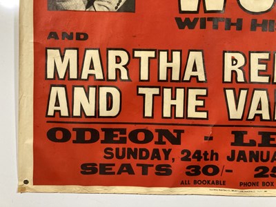 Lot 243 - STEVIE WONDER - AN ORIGINAL 1971 CONCERT POSTER.