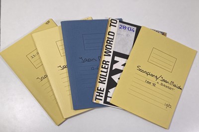 Lot 543 - CONTRACTS AND CONCERT BOOKING ARCHIVE - IRON MAIDEN, 1982-1986.