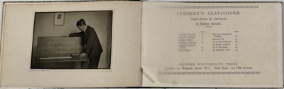 Lot 320 - CLASSICAL MUSIC INTEREST - HERBERT HOWELLS (1892-1983) - SIGNED LIMITED EDITION COPY OF 'LAMBERT'S CLAVICHORD'.