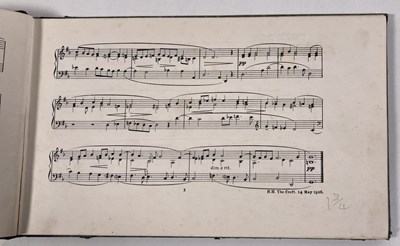 Lot 320 - CLASSICAL MUSIC INTEREST - HERBERT HOWELLS (1892-1983) - SIGNED LIMITED EDITION COPY OF 'LAMBERT'S CLAVICHORD'.