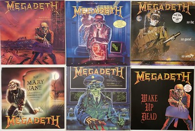Lot 975 - MEGADETH - LP/ 12" PACK