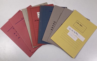 Lot 547 - CONTRACTS AND CONCERT BOOKING ARCHIVE - LOU REED/NICO INC LOU REED SIGNED, 1982-1987.