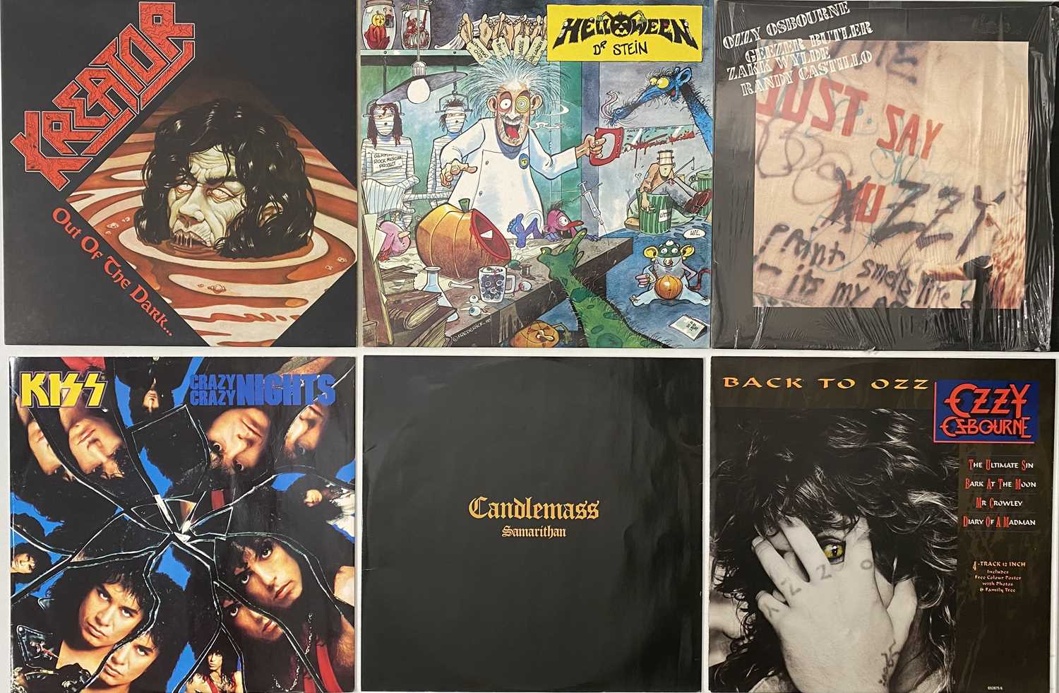 Lot 978 - HEAVY ROCK/ METAL - 12" COLLECTION