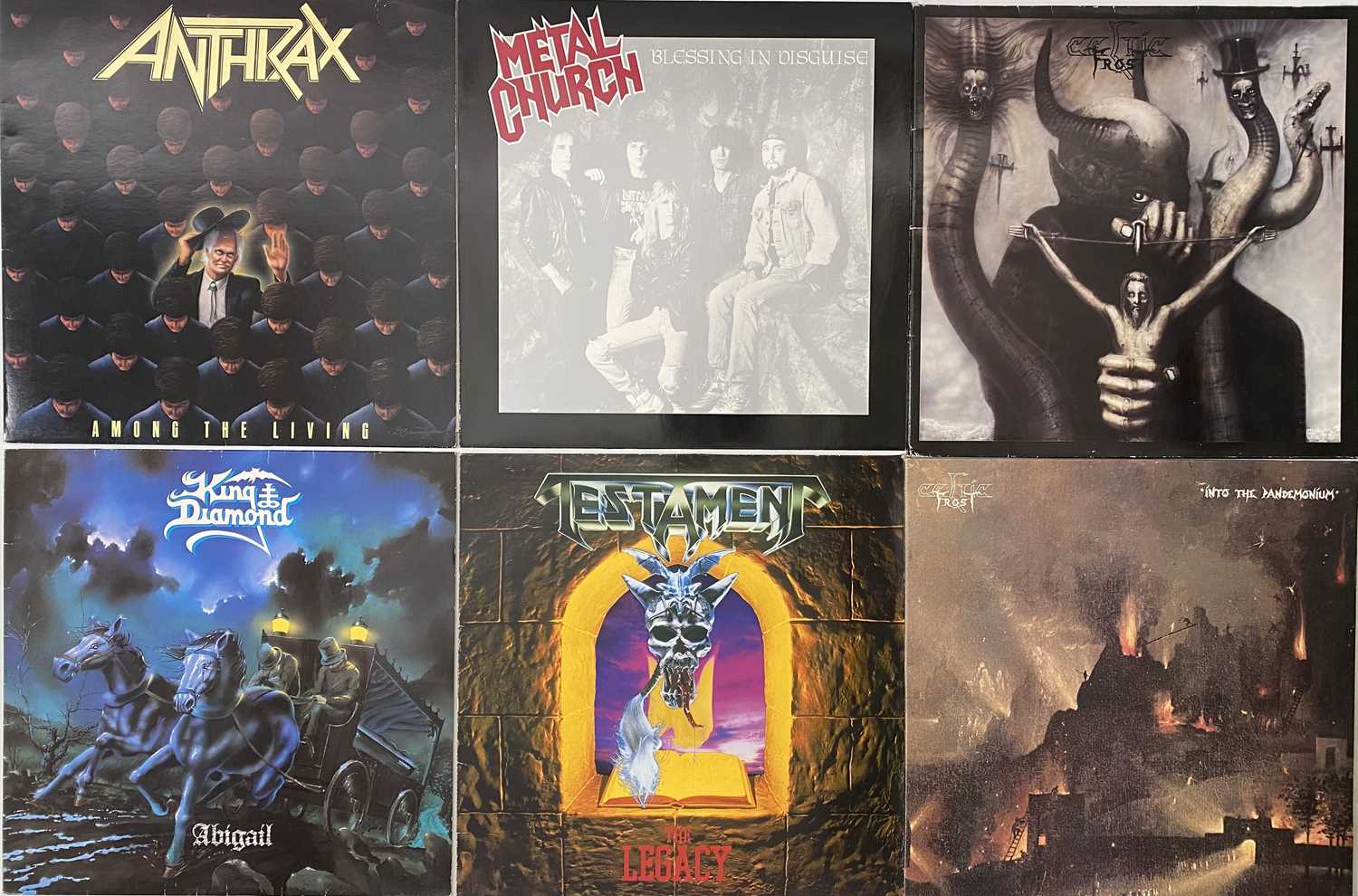 Lot 980 - METAL - LP COLLECTION