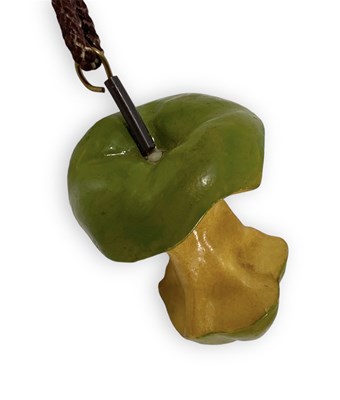 Lot 175 - THE BEATLES-  RARE APPLE EMPLOYEE ISSUE APPLE CORE PENDANT.