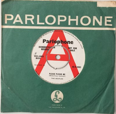 Lot 71 - THE BEATLES - PLEASE PLEASE ME 7" - ORIGINAL UK DEMO (45-R 4983)