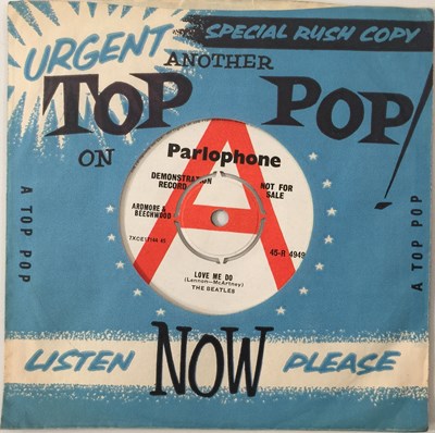 Lot 72 - THE BEATLES - LOVE ME DO 7" - ORIGINAL UK DEMO 'MCARTNEY' (45-R 4949)