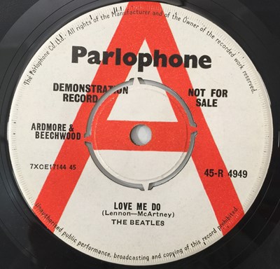 Lot 72 - THE BEATLES - LOVE ME DO 7" - ORIGINAL UK DEMO 'MCARTNEY' (45-R 4949)