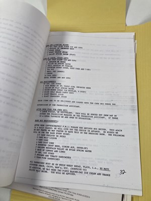 Lot 555 - CONTRACTS AND CONCERT BOOKING ARCHIVE - METALLICA, 1988-1991.