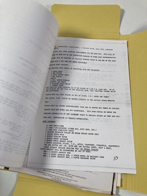 Lot 555 - CONTRACTS AND CONCERT BOOKING ARCHIVE - METALLICA, 1988-1991.