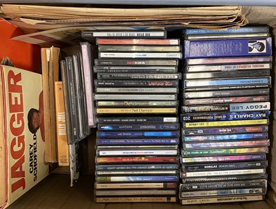 Lot 1056 - ROCK / SOUL / POP - CD / BOOKS / DVD / VHS COLLECTION