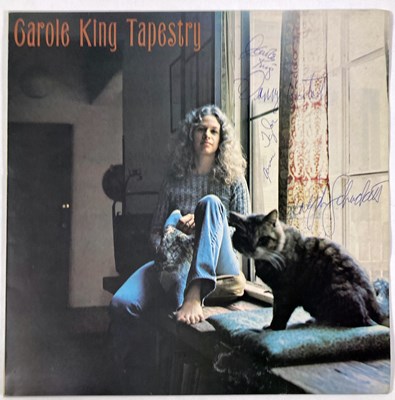 Lot 313 - CAROLE KING - TAPESTRY - SIGNED COPY.