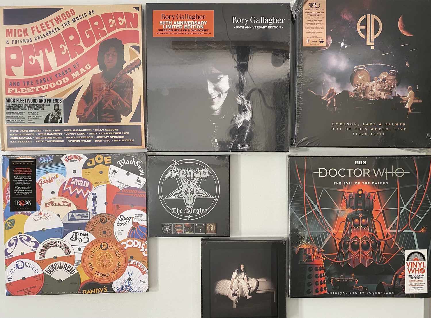 Lot 1014 - HEAVY/ PROG/ FOLK - ROCK/ ALT LP BOX SETS (NEW & SEALED)