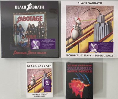 Lot 1015 - BLACK SABBATH/ MOTORHEAD - NEW & SEALED LP/ CD BOX SETS