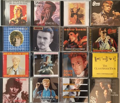 Lot 32 - David Bowie - CD Collection (Private And Live Recordings)