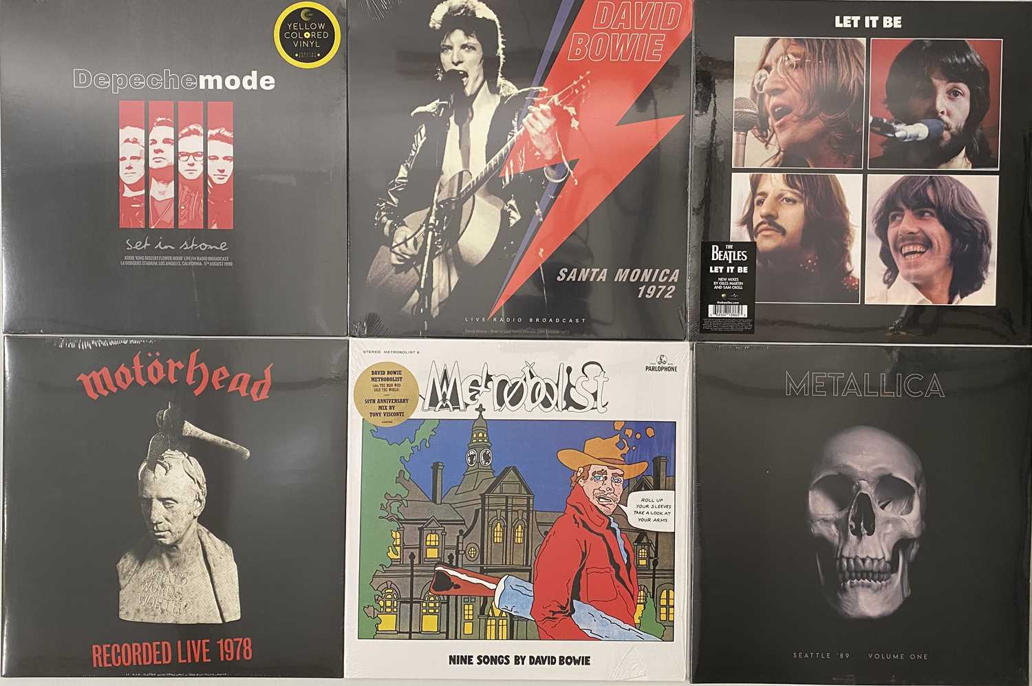 Lot 1017 - NEW & SEALED LPs (ROCK/ POP/ FOLK/ METAL)