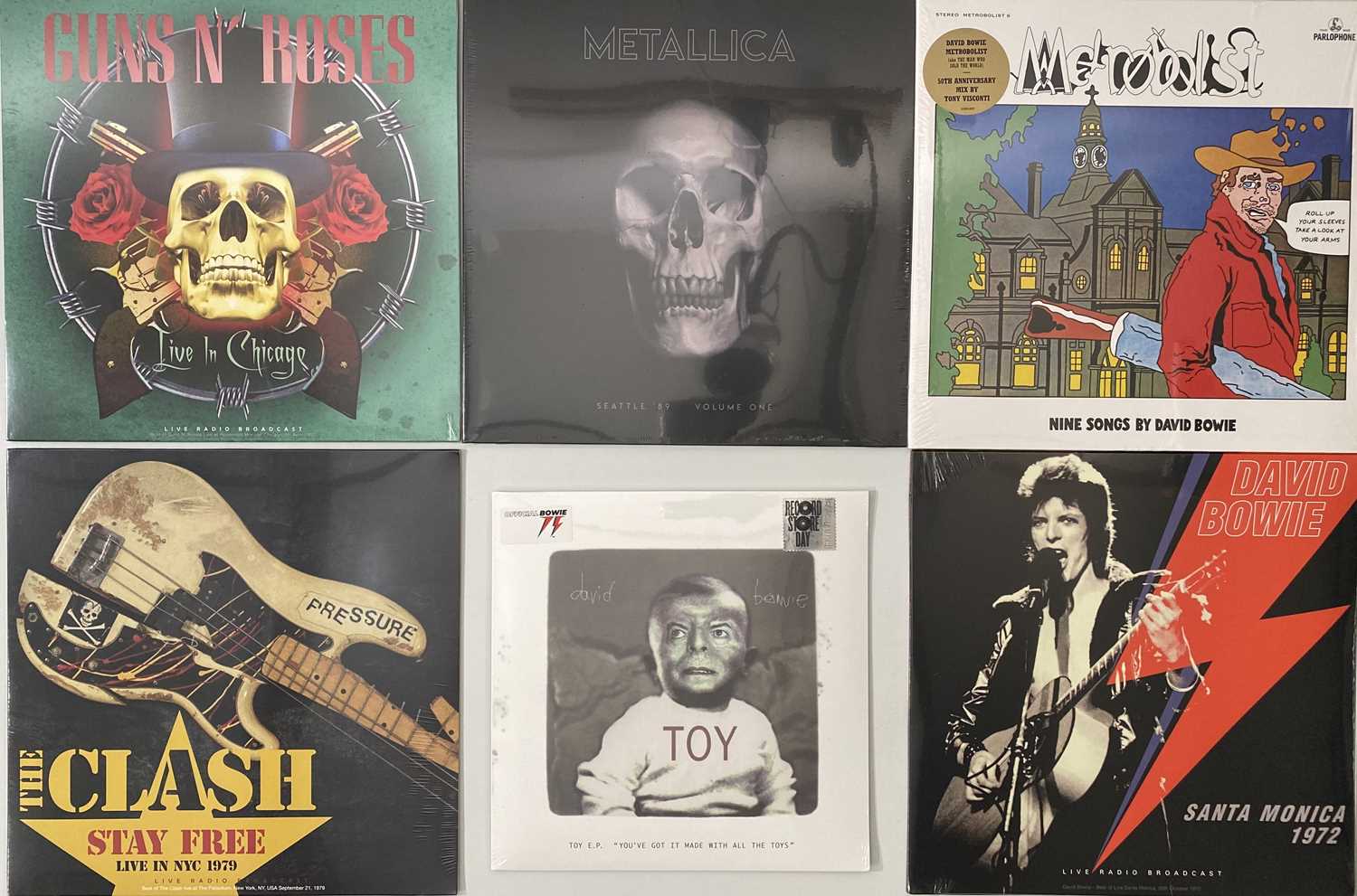Lot 1019 - NEW & SEALED LPs (ROCK/ POP/ FOLK/ METAL)