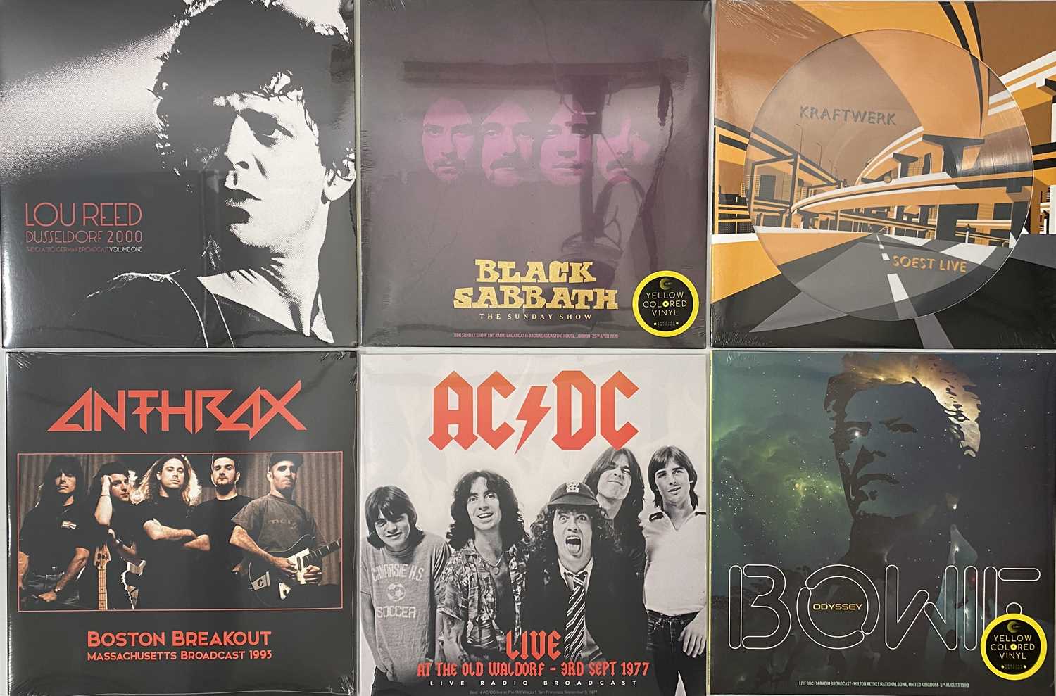 Lot 1021 - NEW & SEALED LPs (ROCK/ POP/ FOLK/ METAL)