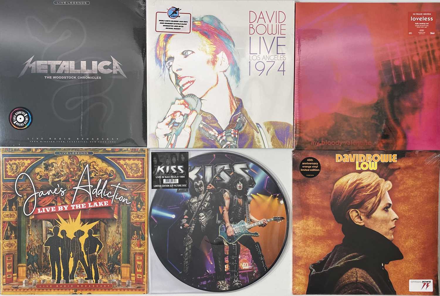 Lot 1029 - NEW & SEALED LPs (ROCK/ POP/ FOLK/ METAL)