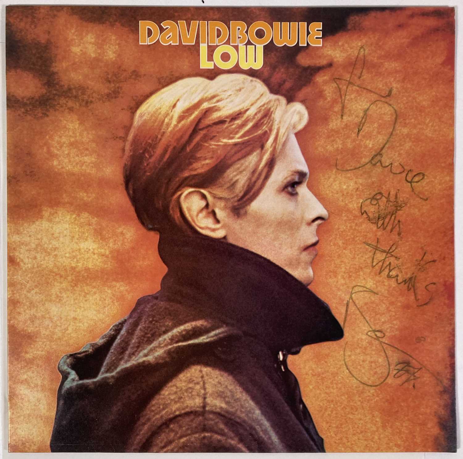 Lot 516 - DAVID BOWIE - FULLY SIGNED COPY OF 'LOW'