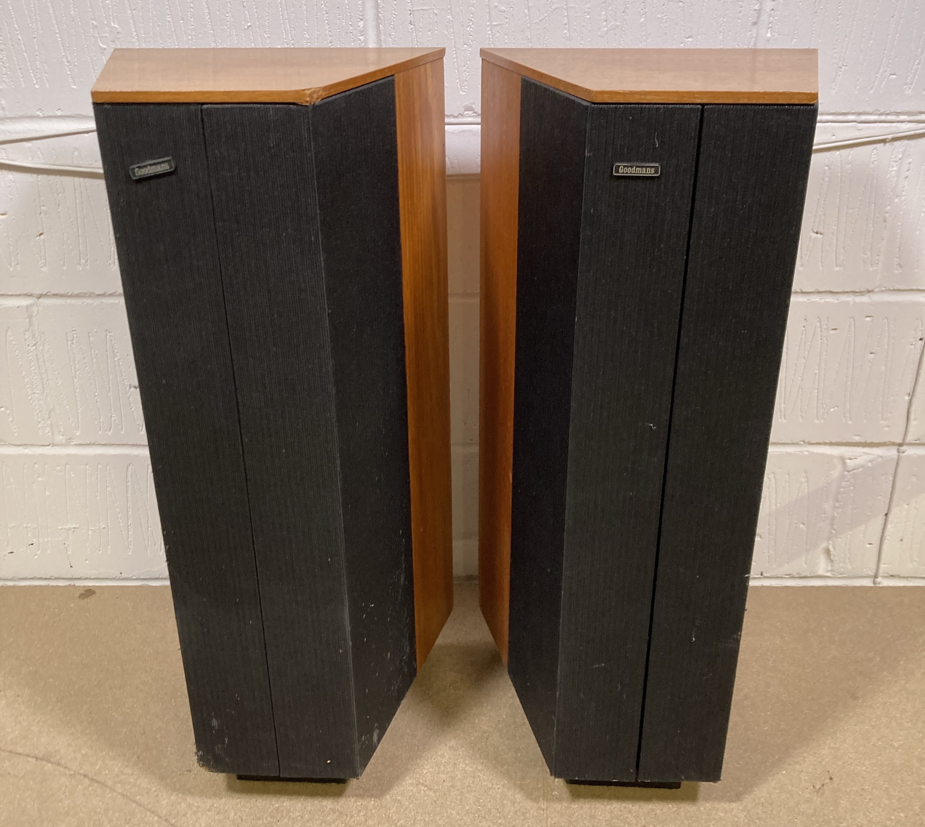 Lot 18 - PAIR OF GOODMANS DIMENSIONS 8 SPEAKERS.