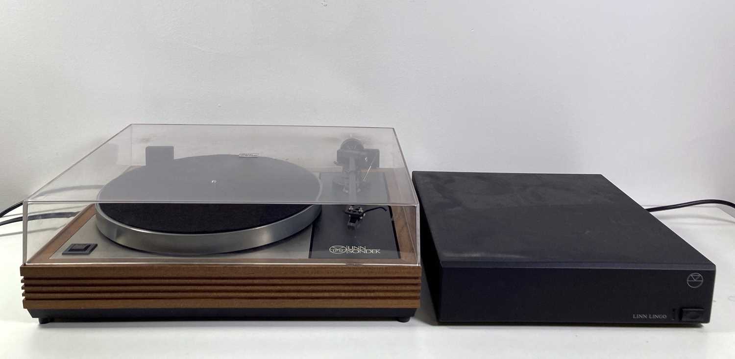 Lot 13 - LINN LP12 SONDEK TURNTABLE & LINN LINGO.